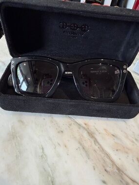 Hoorsenbuhs Black Handcrafted Sunglasses - 'HANDMADE IN JAPAN'